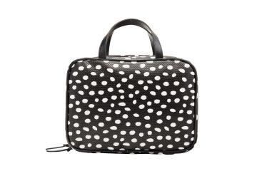 Louenhide Baby Emma Foldout Travel Case - Raindrop Black with White