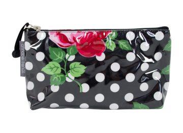 Lucy Black Cosmetic Bag - Small